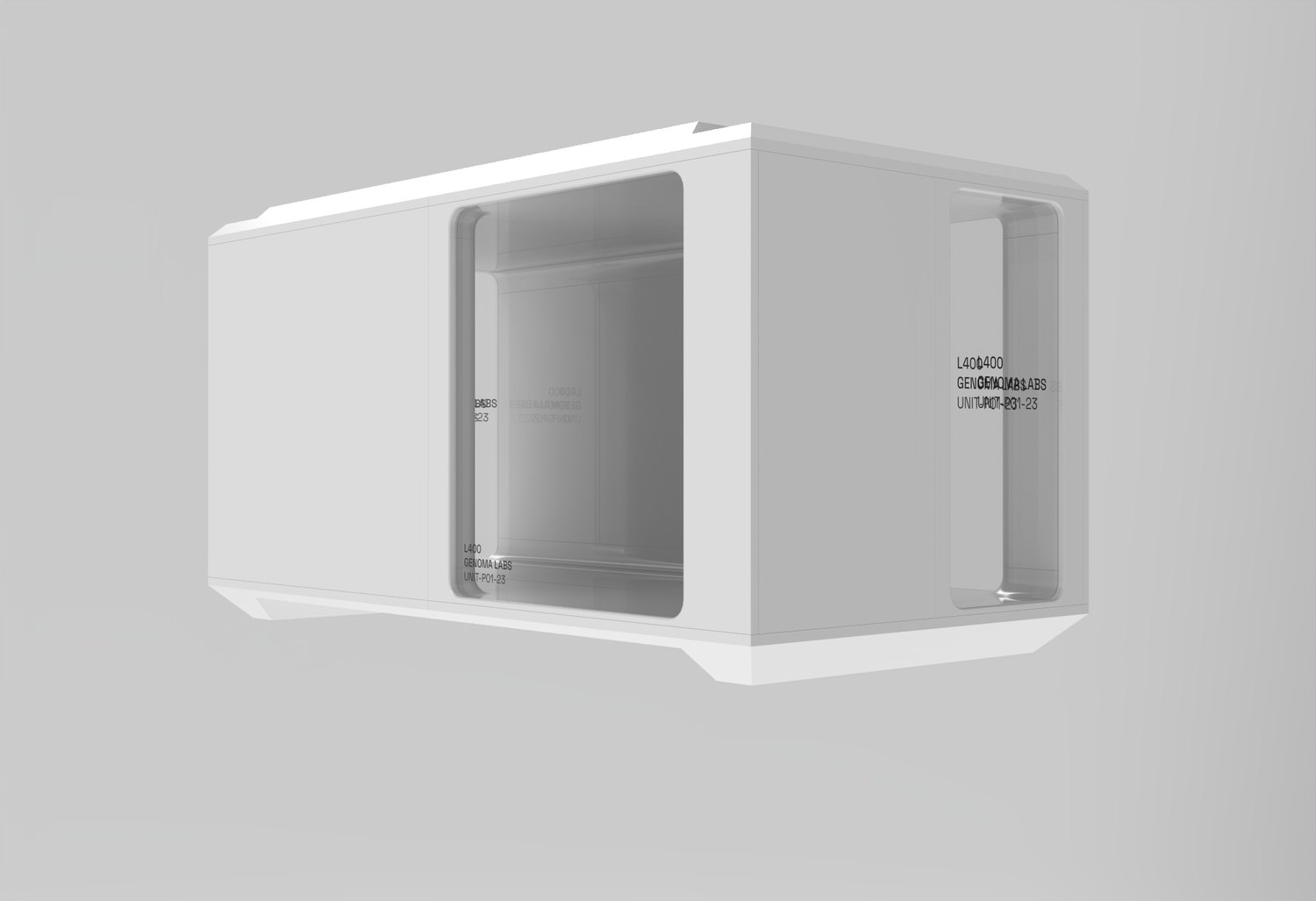 GENOMA L400 compute capsule render